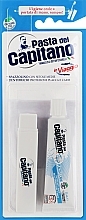 Zahnpflegeset - Pasta Del Capitano Teeth Travel Kit (Zahnpasta 25ml + Zahnbürste 1 St.) — Bild N1