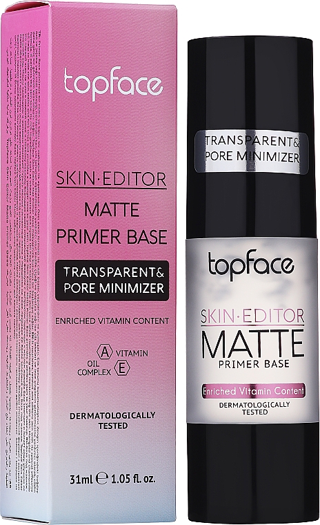 Mattierender Gesichtsprimer - TopFace Skin Editor Matte Primer Base — Bild N2