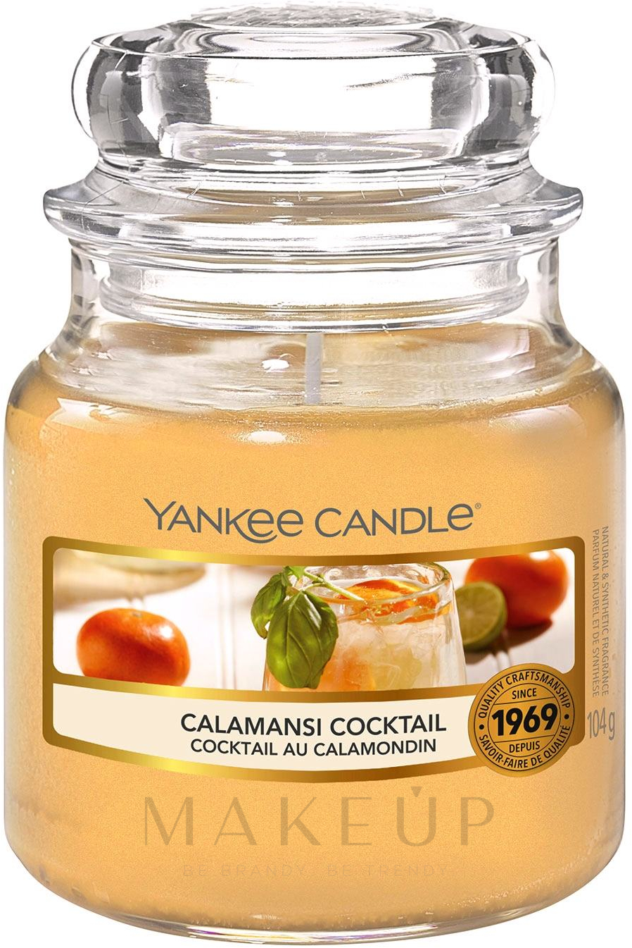 Duftkerze im Glas Calamansi Cocktail - Yankee Candle Calamansi Cocktail — Bild 104 g