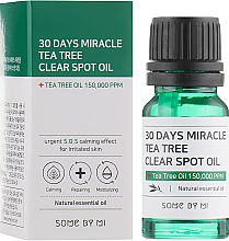 Düfte, Parfümerie und Kosmetik Gesichtsöl für gereizte Haut mit Teebaum - Some By Mi 30 Days Miracle Tea Tree Clear Spot Oil