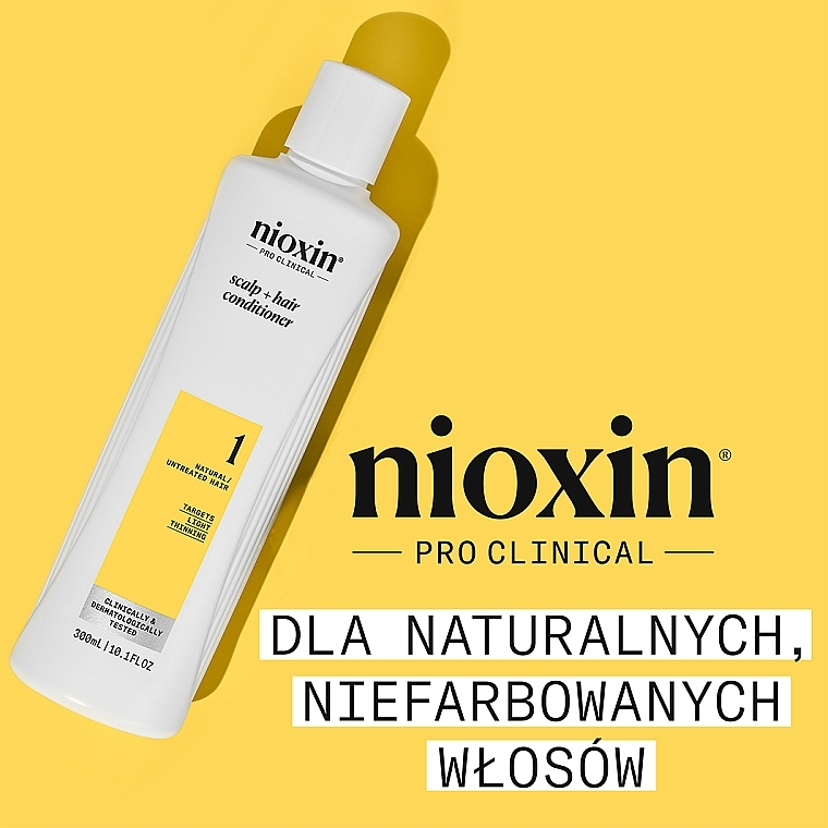 Balsam für Kopfhaut und feines Haar - Nioxin Pro Clinical System 1 Scalp + Hair Thickening Conditioner  — Bild N2