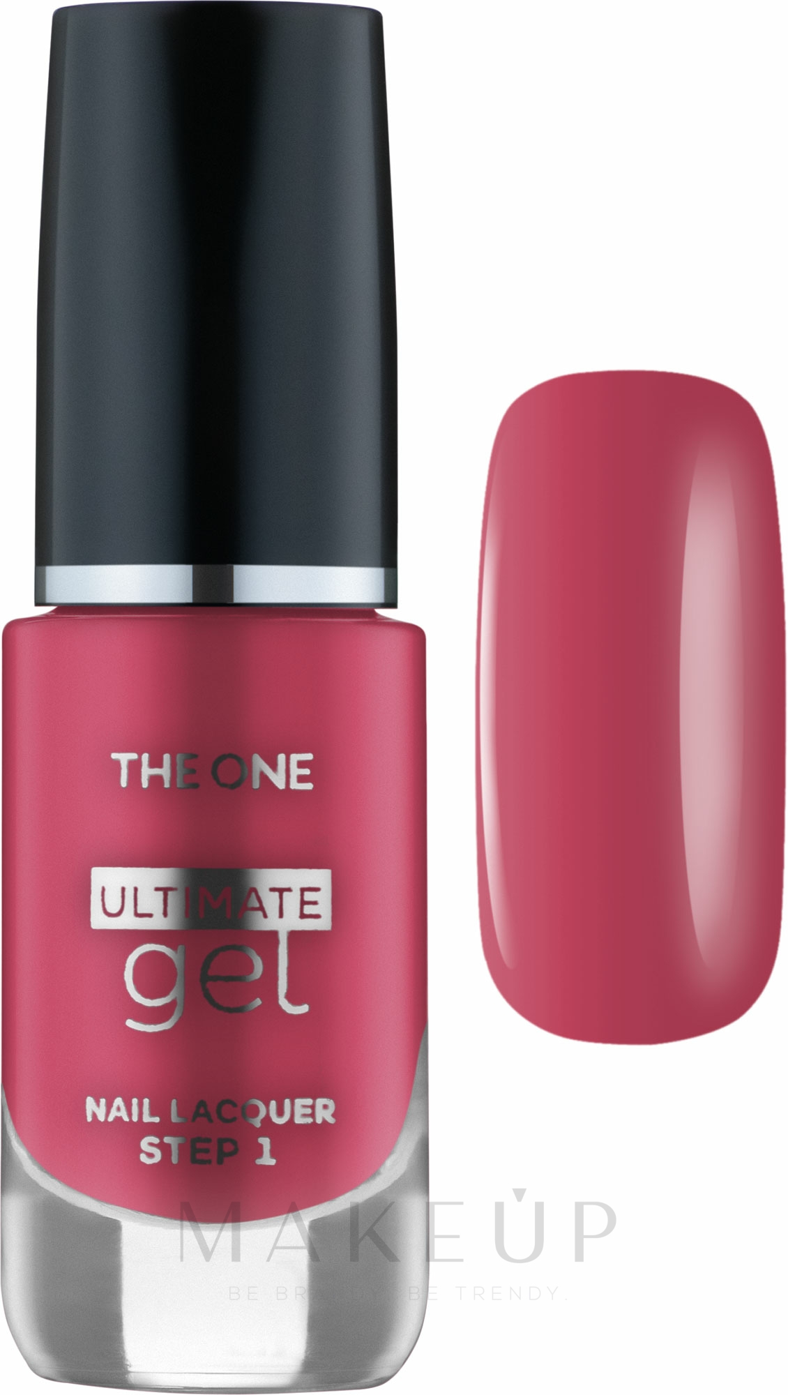 Gel-Nagellack - Oriflame The One Ultimate Gel Nail Lacquer Step 1 — Bild Blaze Peony