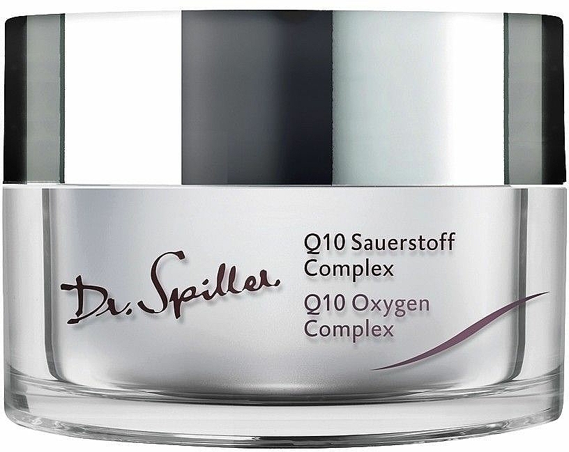 Energetisierende und feuchtigkeitsspendende Sauerstoff-Gesichtscreme mit Coenzym Q10, Aloe Vera und Hyaluronsäure - Dr. Spiller Q10 Oxygen Complex — Bild N2