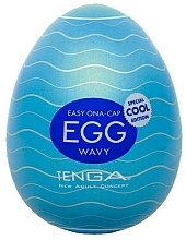 Düfte, Parfümerie und Kosmetik Einweg-Masturbator mit kühlenden Effekt in Eiform blau - Tenga Egg Special Cool Edition Wavy