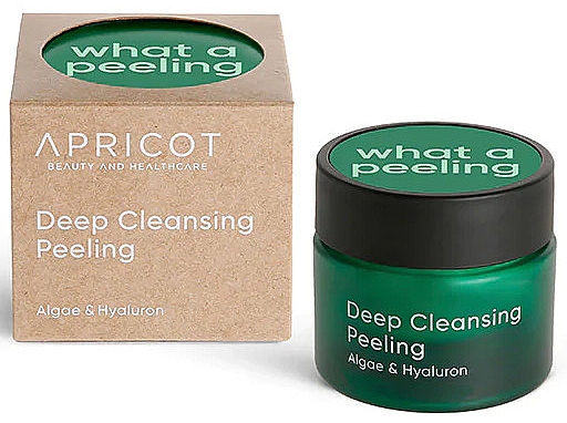 Gesichtspeeling mit Algen und Hyaluron - Apricot What A Peeling Deep Cleansing Peeling Algae & Hyaluron — Bild N1