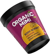 Feuchtigkeitsspendendes Körpersorbet Arnika und Kirsche - Organic Mimi Body Sorbet Hydrating Arnica & Cherry — Bild N1