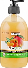 Flüssige Cremeseife Orange-Mango - ElenSee Like Juice — Bild N1