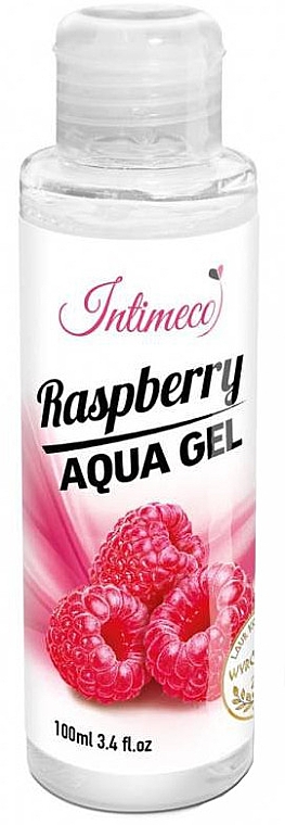 Gleitgel auf Wasserbasis Purpur - Intimeco Raspberry Aqua Gel — Bild N1