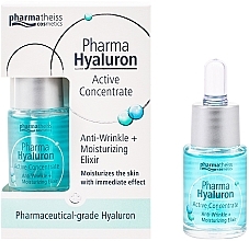 Feuchtigkeitsspendendes Gesichtsserum mit Hyaluronsäure - Pharma Hyaluron Pharmatheiss Cosmetics Active Concentrate Anti-wrinkle + Moisturizing Elixir — Bild N3