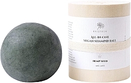 Festes Shampoo Hanfsamen - Erigeron All in One Vegan Shampoo Ball Hemp Seed — Bild N1