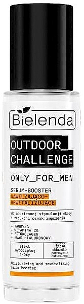 Feuchtigkeitsspendendes und regenerierendes Serum für Männer  - Bielenda Only For Men Outdoor Challenge Serum	 — Bild N2