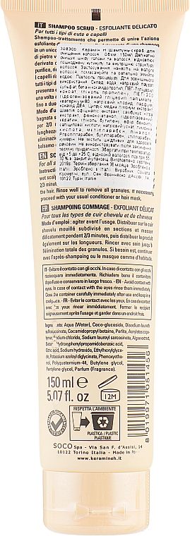 Peeling-Shampoo - Keramine H Scrub Shampoo — Bild N2