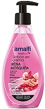 Handcreme-Seife mit Rose - Amalfi Rosa Liquid Soap — Bild N1