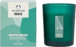 Duftkerze Breathe - The Body Shop Breathe Eucalyptus & Rosemary Renewing Scented Candle — Bild N1