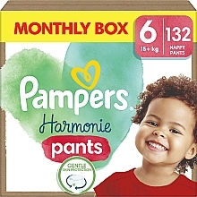 Windeln Harmonie Pants Größe 6 15+ kg 132 St. - Pampers — Bild N1