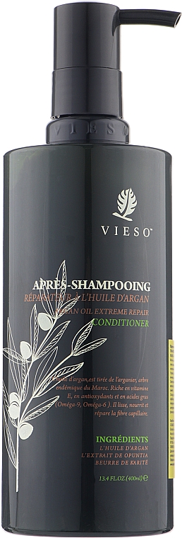 Regenerierende Pflegespülung mit Arganöl - Vieso Argan Oil Extreme Repair Conditioner — Bild N1