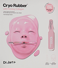 Düfte, Parfümerie und Kosmetik Straffende Gesichtsmaske - Dr. Jart+ Cryo Rubber With Firming Collagen Mask 2 Step Intensive Firming Kit