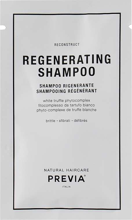 Revitalisierendes Shampoo - Previa Reconstruct Regenerating Shampoo (probe) — Bild N1