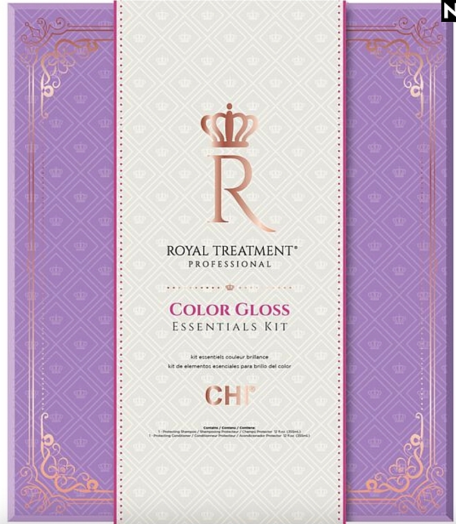 Set - CHI Royal Treatment Color Gloss Essentials Kit (shm/355ml+cond/355ml) — Bild N1