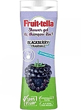 Düfte, Parfümerie und Kosmetik Duschgel - Nickelodeon Fruit-Tella Blackberry Shower Gel & Shampoo