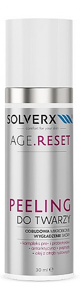 Gesichtspeeling - Solverx Age Reset — Bild N1
