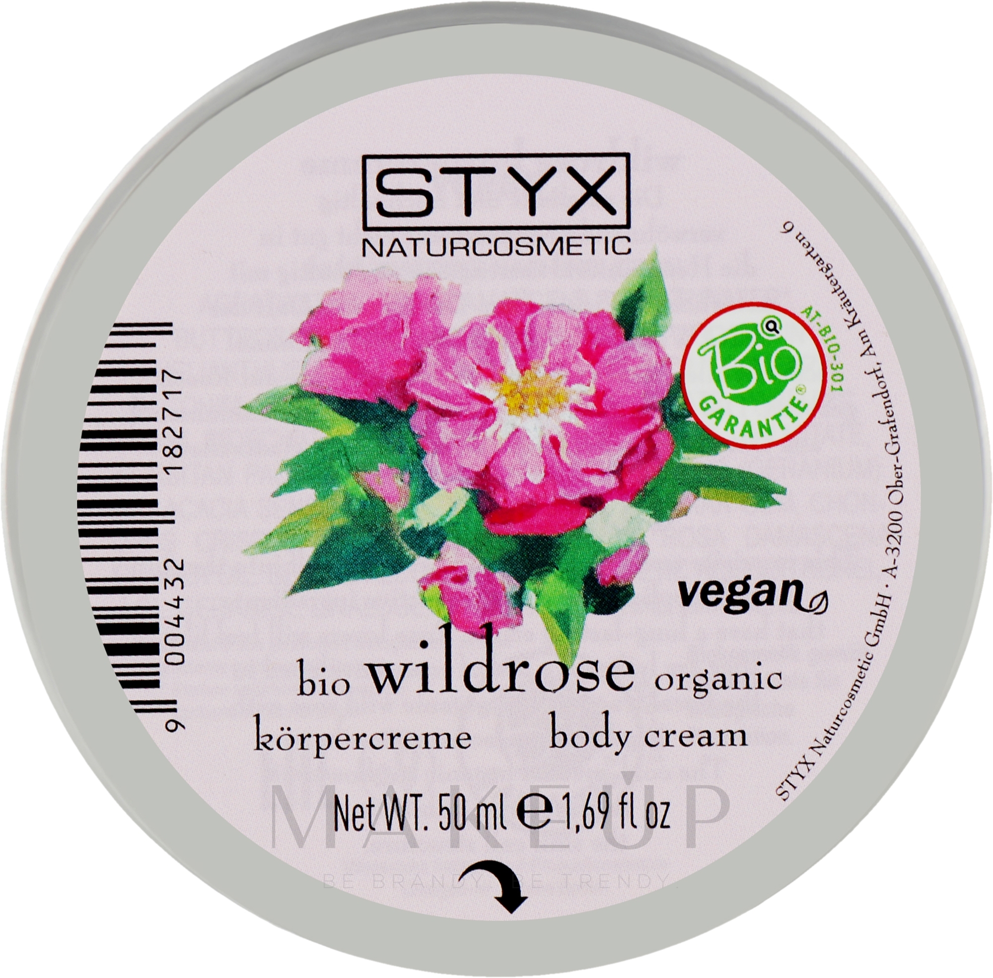 Körpercreme - Styx Naturcosmetic Bio Wild Rose Organic Body Cream — Bild 50 ml