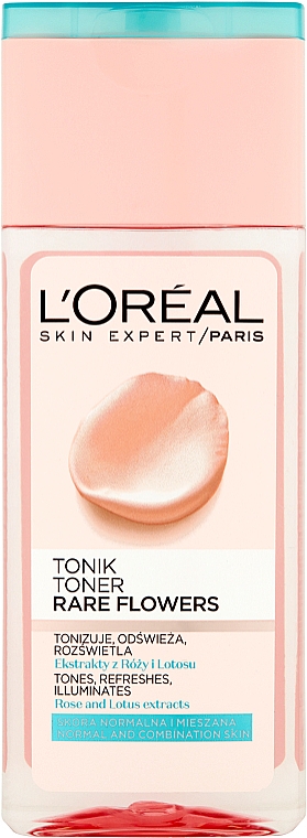 Reinigungstonikum für normale und Mischhaut - L'Oreal Paris Rare Flowers Tonic for Normal and Combinating Skin — Bild N1