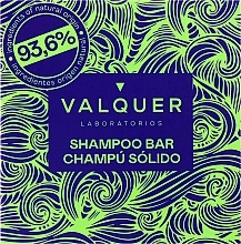 Düfte, Parfümerie und Kosmetik Festes Shampoo Preiselbeeren und Avocado - Valquer Solid Shampoo Luxe Cranberry & Avocado Extract