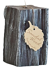 Düfte, Parfümerie und Kosmetik Dekorative Kerze 10x10x14 cm Wenge-Eiche - Artman Sandalwood