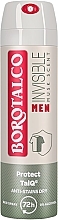 Düfte, Parfümerie und Kosmetik Deospray für Männer - Borotalco Men Invisible Dry Deodorant