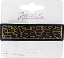 Düfte, Parfümerie und Kosmetik Automatische Haarspange JG45020G MAC 9x 2.5 cm Leopardenmuster - Janeke