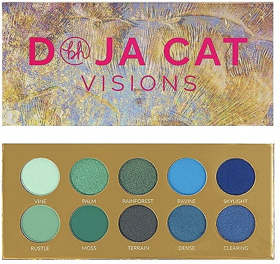 Lidschatten-Palette - BH Cosmetics X Doja Cat Visions Eyeshadow Palette — Bild N1