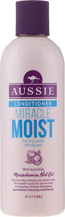 Erneuernde Intensivpflege für stark geschädigtes Haar - Aussie Miracle Moist Conditioner