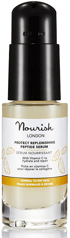Revitalisierendes Peptidserum - Nourish London Protect Replenishing Peptide Serum — Bild N1