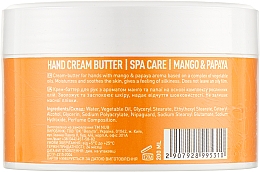 Handcreme mit Mango und Papaya - NUB Nourishing Hand Cream Butter Mango & Papaya — Bild N2