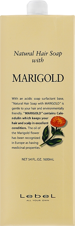 Shampoo mit Ringelblumenextrakt - Lebel Marigold Shampoo — Bild N5
