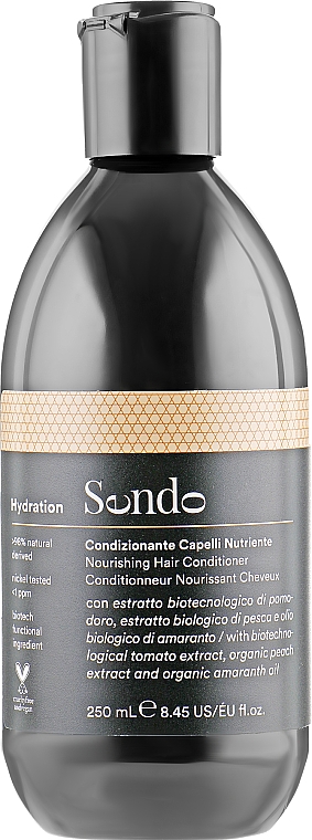 Pflegender Conditioner mit Pfirsich und Tomateextrakt für trockenes Haar - Sendo Hydration Nourishing Conditioner — Bild N1