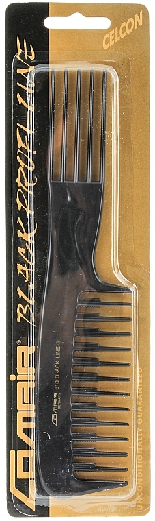 Gabelkamm №610 B Black Profi Line schwarz 20,5 cm - Comair — Bild N1