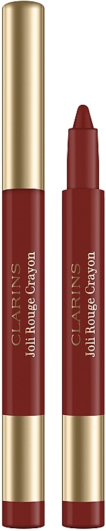 Matter Lippenstift - Clarins Joli Rouge Crayon — Bild N1