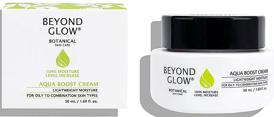 Leichte feuchtigkeitsspendende Gesichtscreme für fettige und gemischte Haut - Beyond Glow Botanical Skin Care Aqua Boost Cream — Bild N2