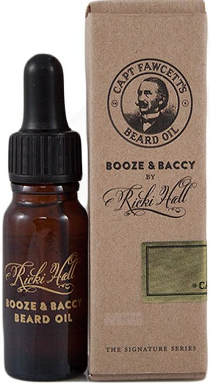 Bartöl - Captain Fawcett Ricki Hall's Booze & Baccy Beard Oil — Bild N1