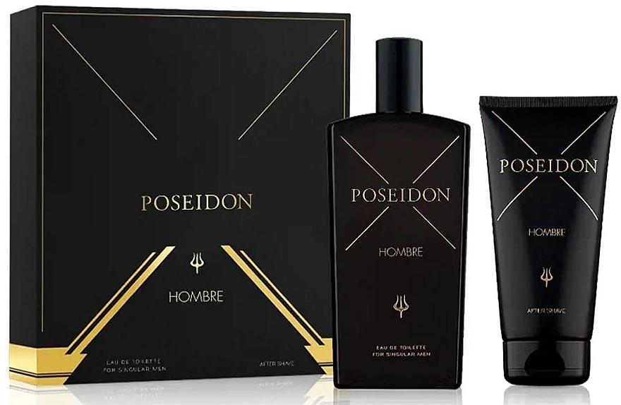 Instituto Espanol Poseidon Hombre - Duftset (Eau de Toilette 150ml + After Shave Lotion 150ml) — Bild N1