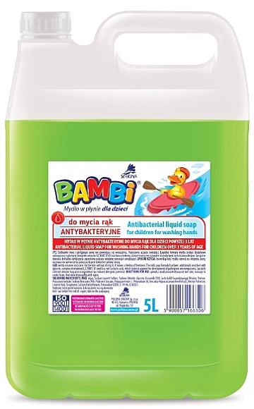 Antibakterielle Flüssigseife für Kinder - Pollena Savona Bambi Antibacterial Liquid Soap — Bild N2