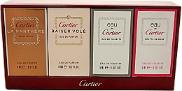 Düfte, Parfümerie und Kosmetik Cartier - Duftset (Eau de Parfum 6ml + Eau de Parfum 6ml + Eau de Toilette 5ml + Eau de Toilette 5ml)