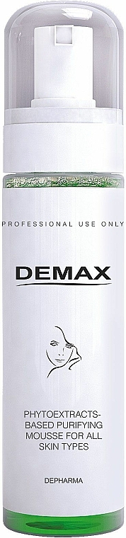 Reinigende Gesichtsmousse mit Pflanzenextrakt - Demax Purifiers and Tonics Cleansing Mousse On Basis Of Medicinal Herbs