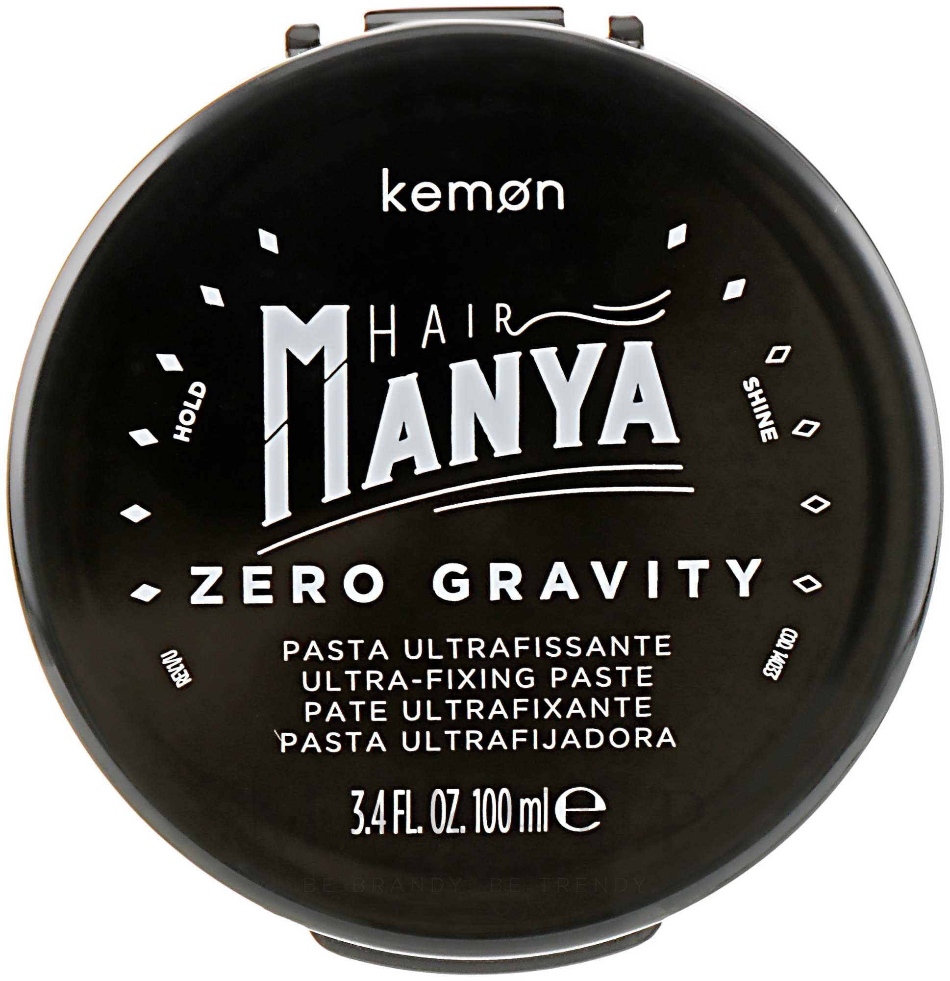 Modellierende Haarpaste mit Matt-Effekt Extra starker Halt - Kemon Hair Manya Zero Gravity Ultra Fixing Cream — Bild 100 ml