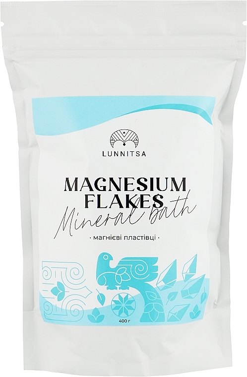 Magnesiumflocken für die Badewanne - Lunnitsa Magnesium Flakes (Doypack) — Bild N1