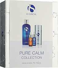 Gesichtspflegeset gegen Rötungen - Is Clinical Pure Calm Collection (clean/gel/180ml + serum/15ml + serum/15ml + sun/cr/100g) — Bild N1