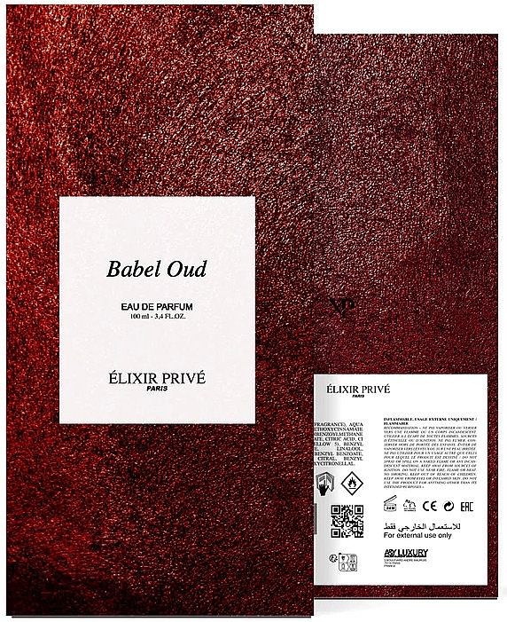 Elixir Prive Babel Oud - Eau de Parfum — Bild N4