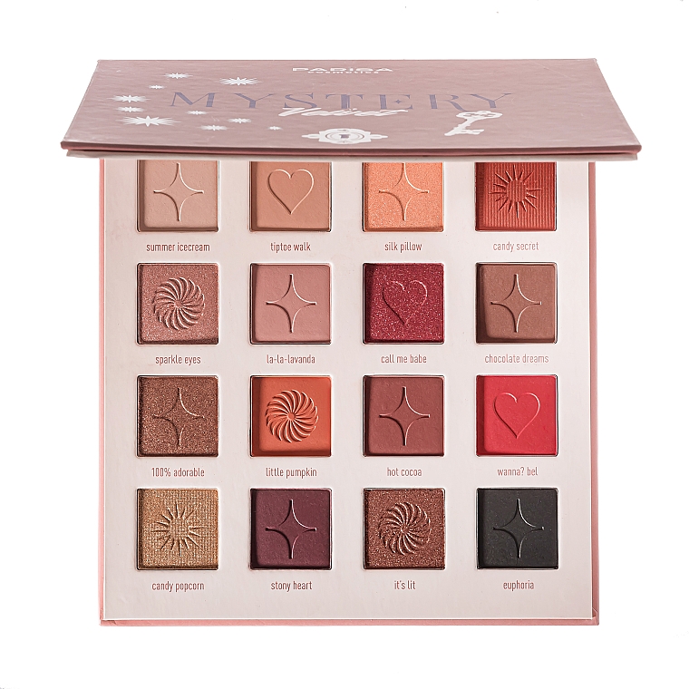 Lidschatten-Palette mit 16 Farbtönen - Parisa Cosmetics Mystery Velvet — Bild N1